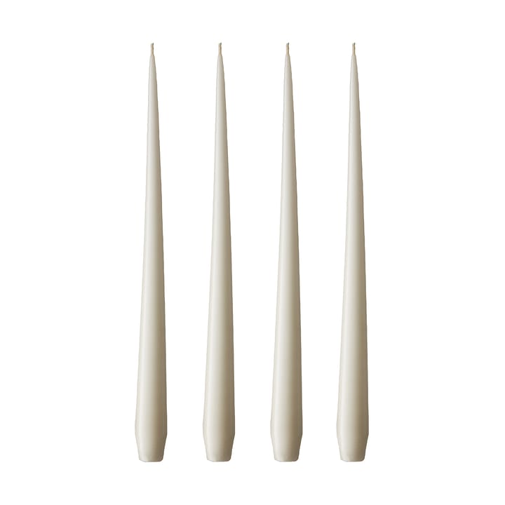 ester & erik -kynttilä, 4-pakkaus matta - ivory, 42 cm - Ester & erik