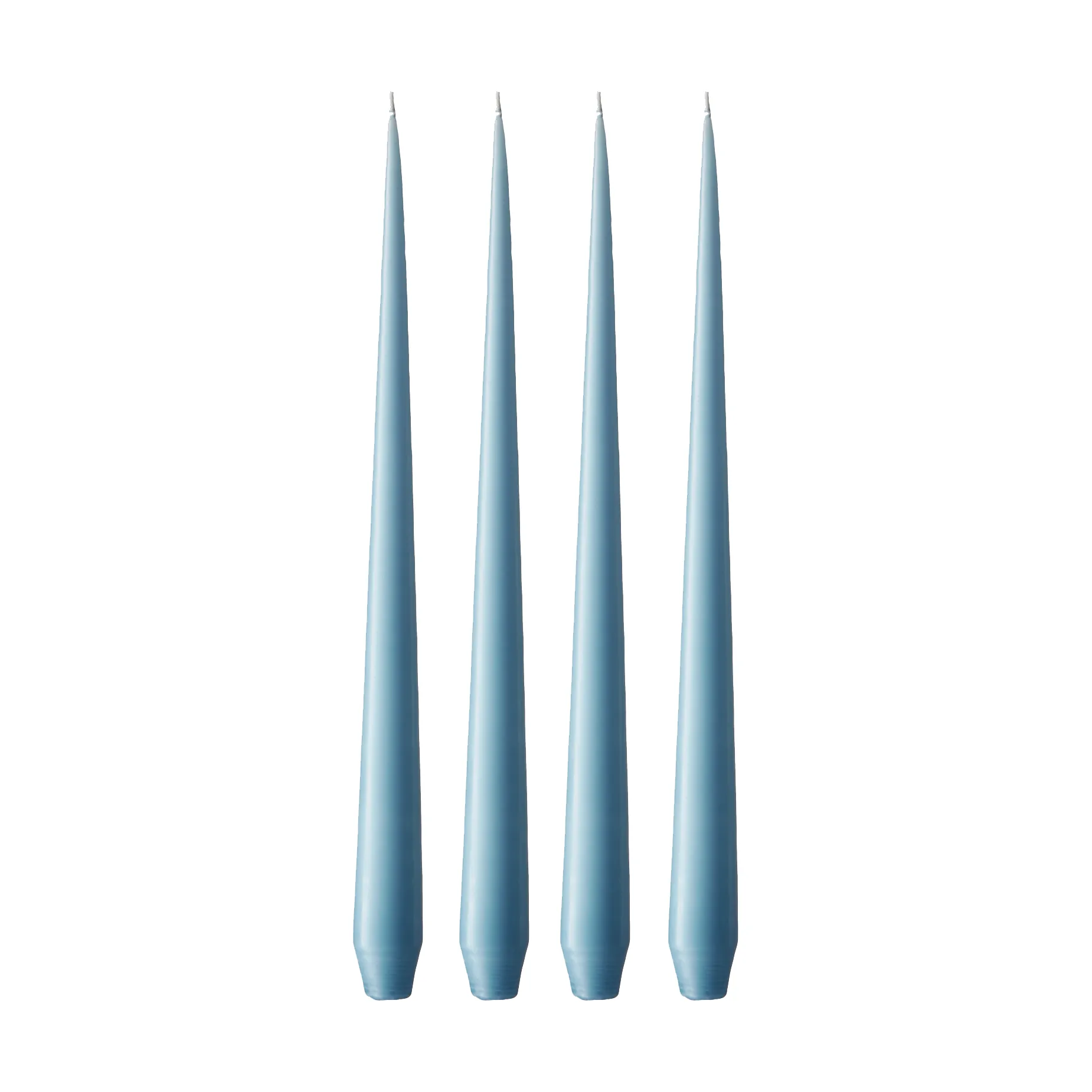 ester & erik -kynttilä, 4-pakkaus matta, Moon blue 37, 42 cm ester & erik