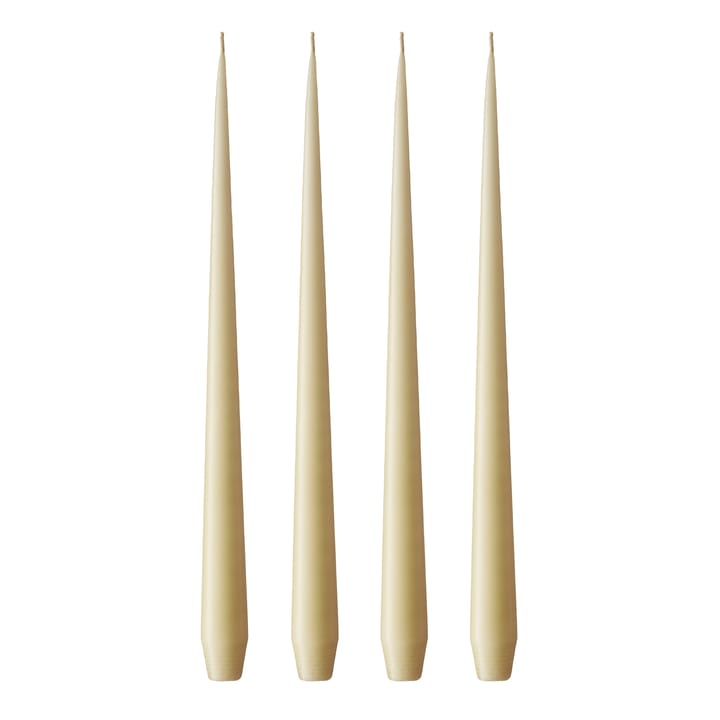 ester & erik -kynttilä, 4-pakkaus matta - Pale ginger 14, 42 cm - Ester & erik