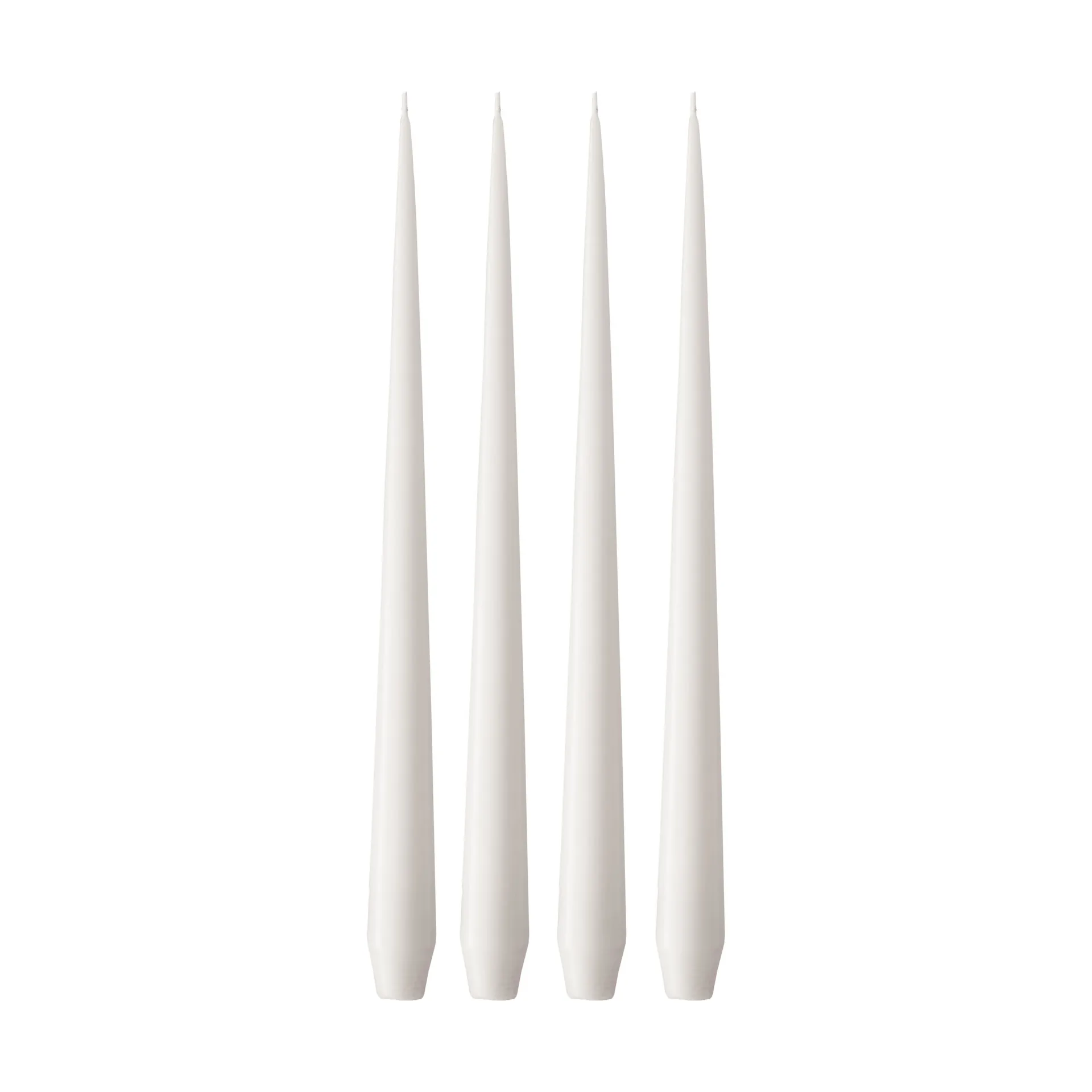 ester & erik -kynttilä, 4-pakkaus matta, White ash 21, 32 cm ester & erik
