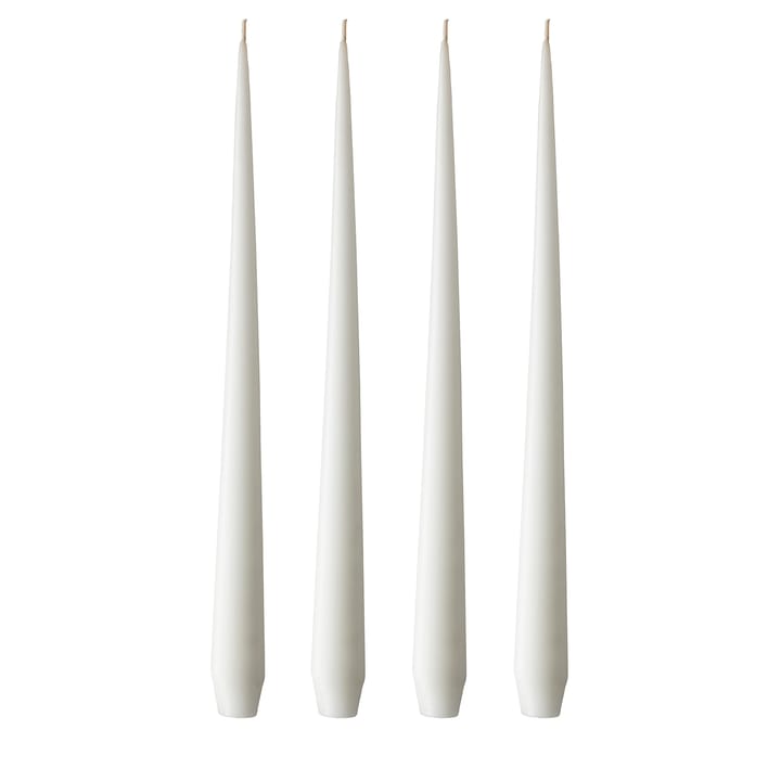 ester & erik kynttilä 42 cm, 4-pakkaus pure white, Matta ester & erik