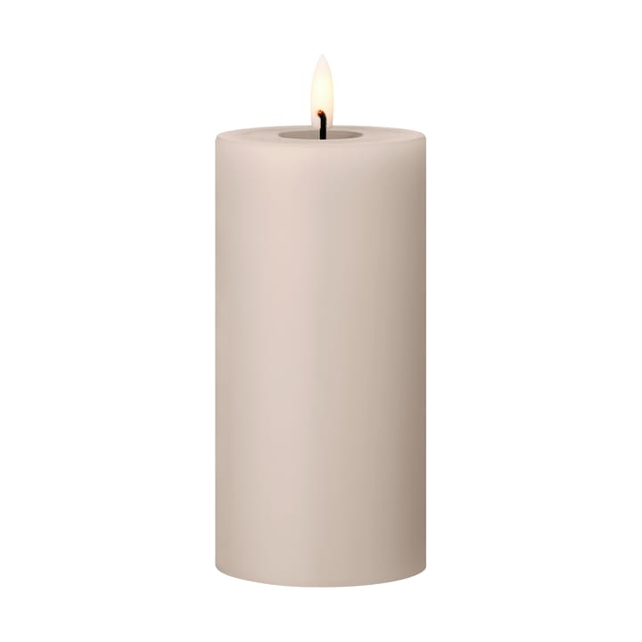 ester & erik LED-pöytäkynttilä - 22 Linen Grey, 15 cm - Ester & erik