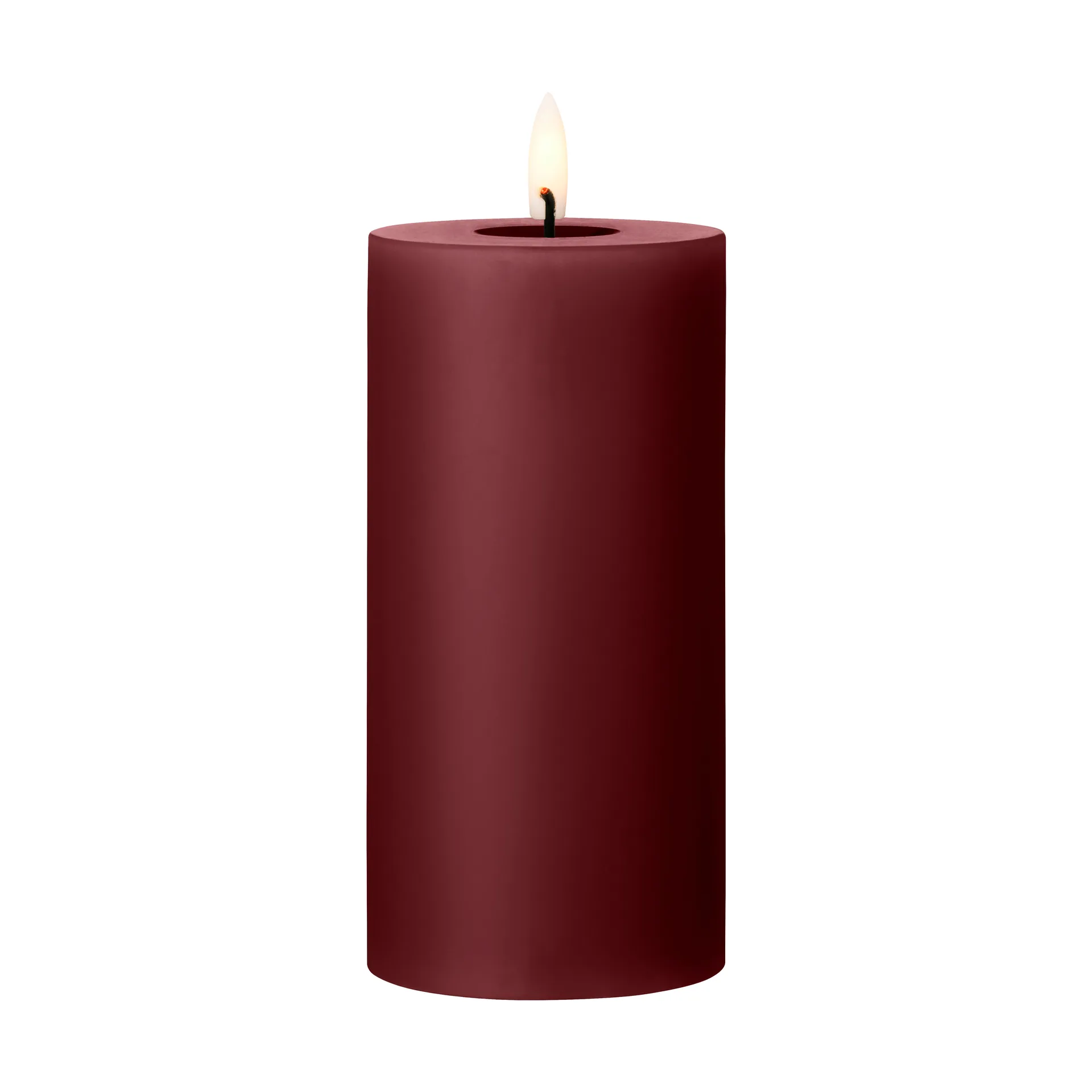 ester & erik LED-pöytäkynttilä, 44/2 Deep Wine, 15 cm ester & erik
