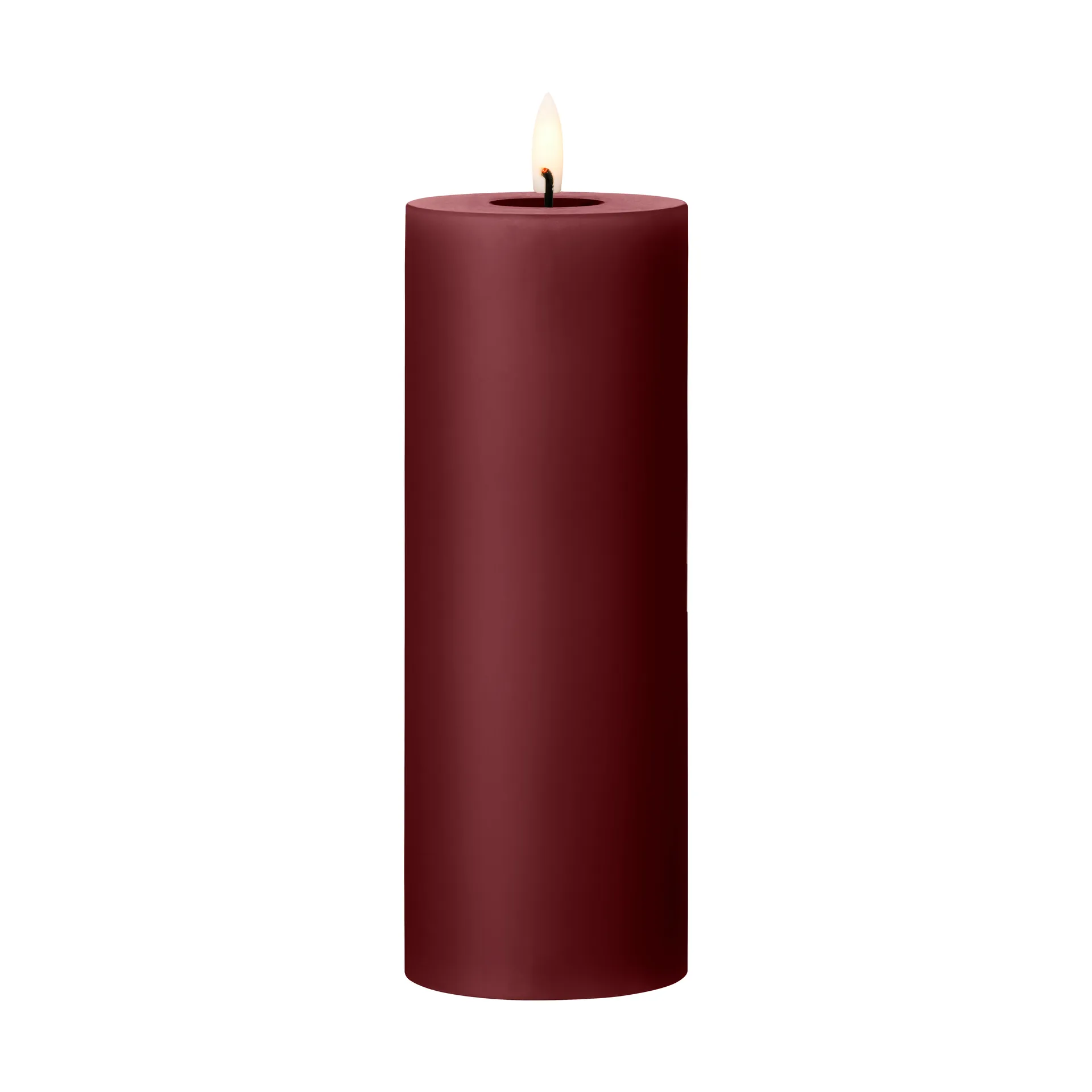 ester & erik LED-pöytäkynttilä, 44/2 Deep Wine, 20 cm ester & erik