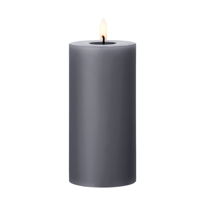 ester & erik LED-pöytäkynttilä - 74 Dark Slate, 15 cm - Ester & erik
