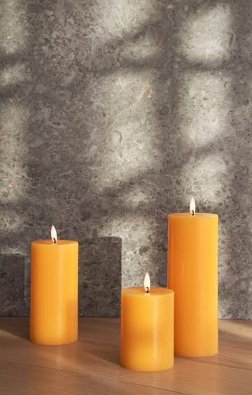 ester & erik LED-pöytäkynttilä - 85 Mango, 20 cm - ester & erik