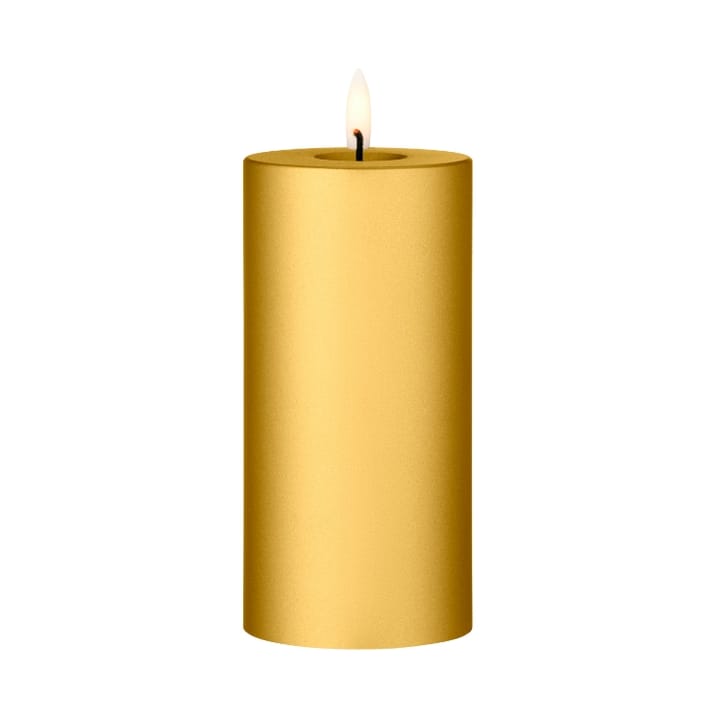 ester & erik LED-pöytäkynttilä - 90 Gold Metallic, 15 cm - Ester & erik