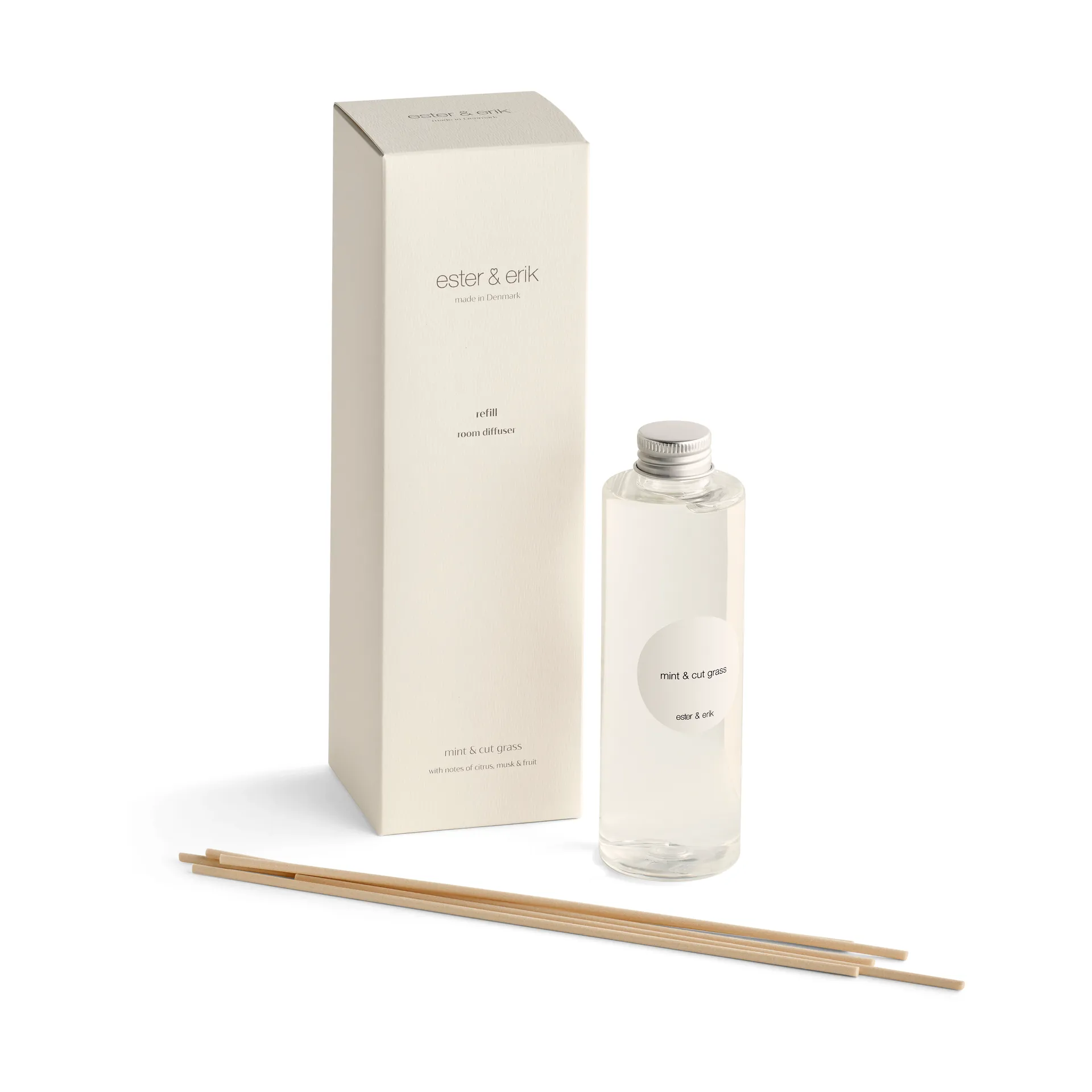 Refill ester & erik tuoksutikut, Mint & cut grass ester & erik