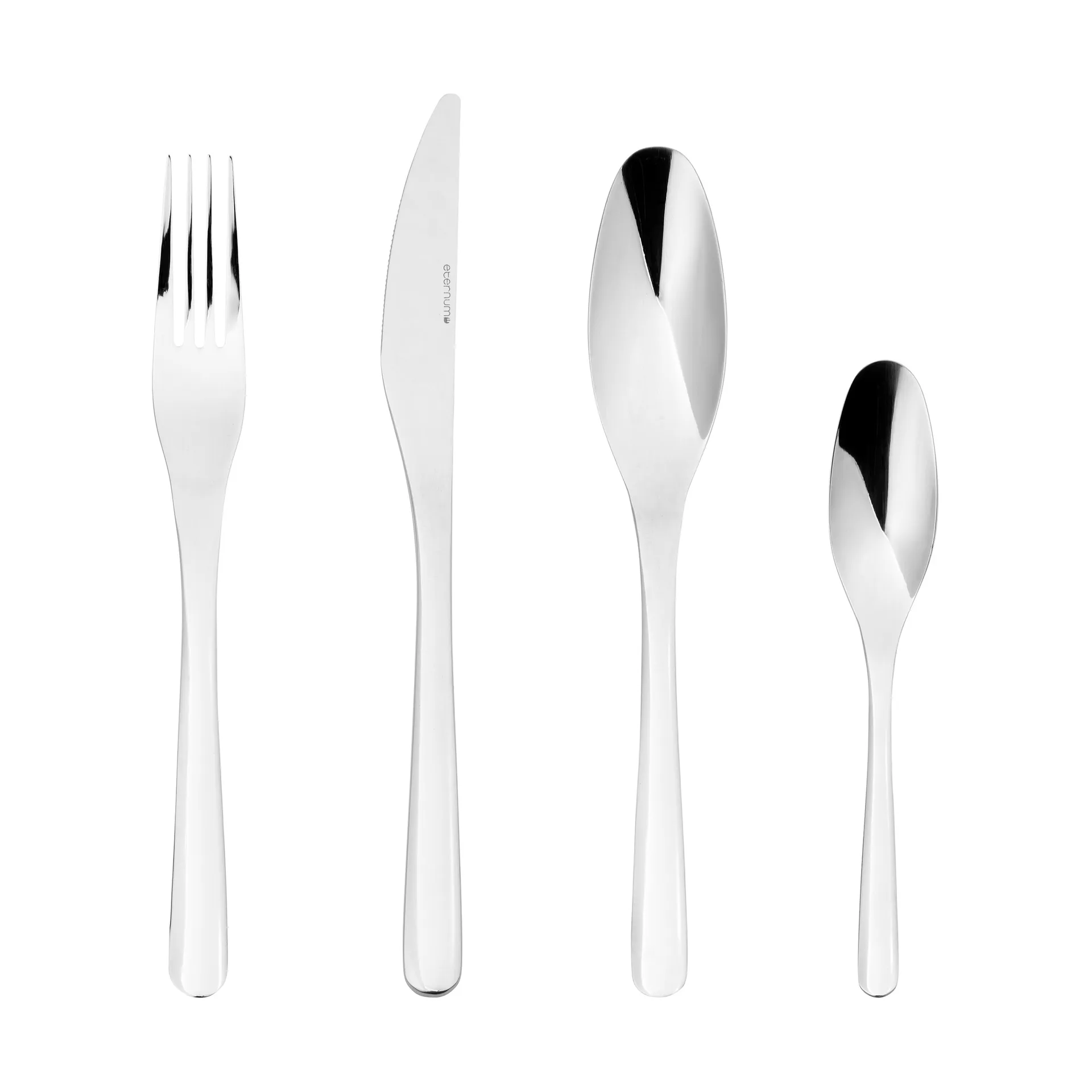 Eternum Alfa aterinsetti 24 osaa, Ruostumaton teräs Eternum