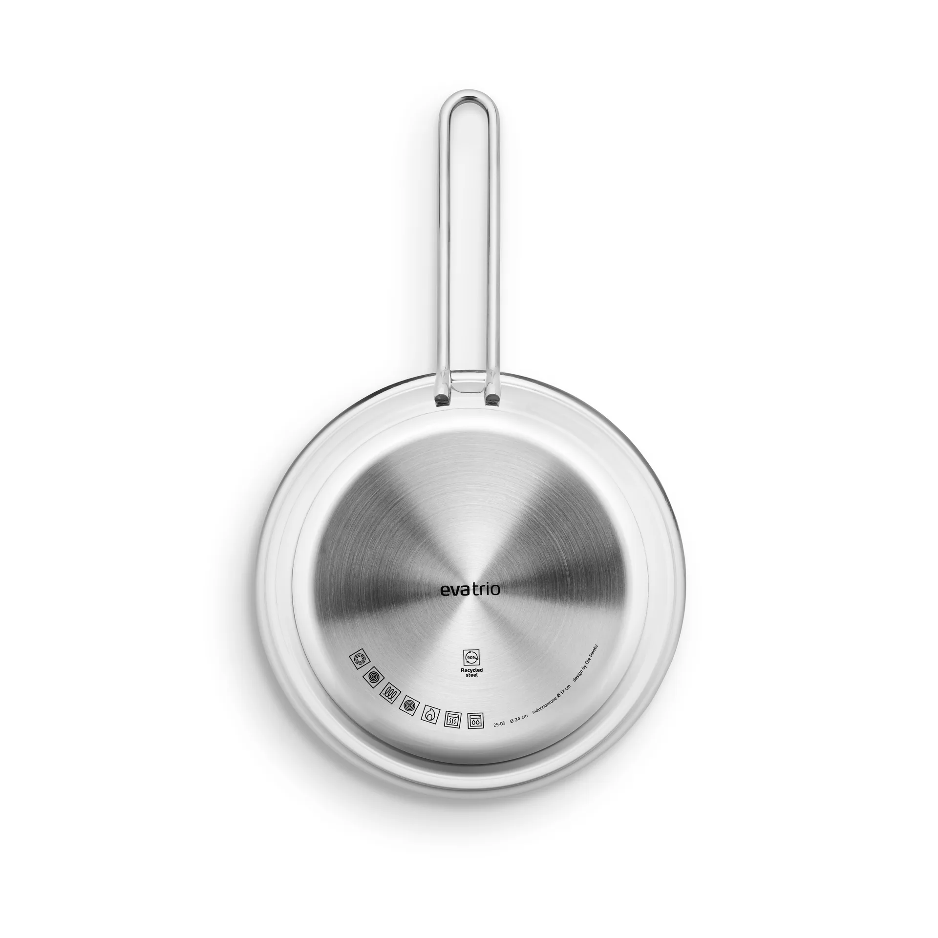 Eva Solo Steel Base paistinpannu, Ruostumaton teräs, Ø24 cm Eva Solo