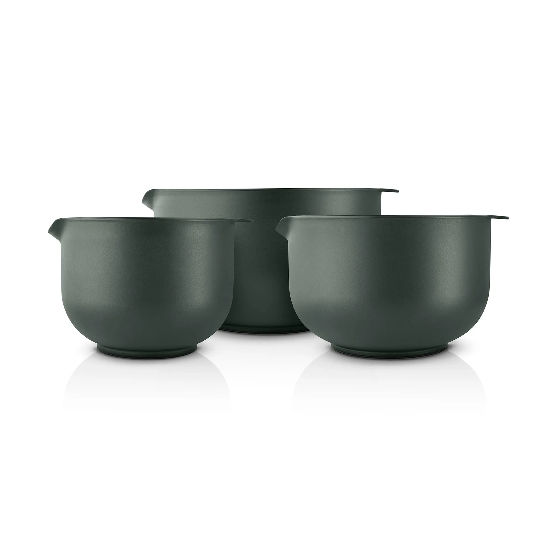 Eva Trio sekoituskulho, Emerald green, 3 osaa Eva Solo