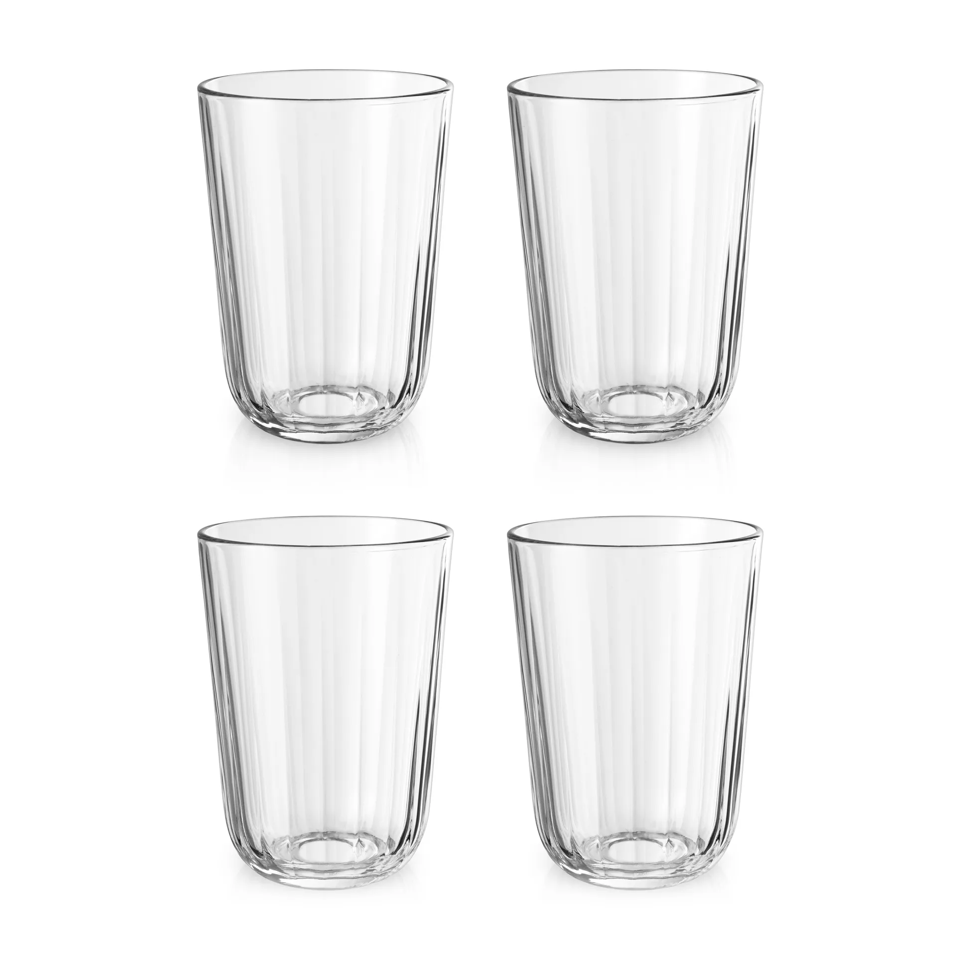 Facet juomalasi 34 cl 4-pakkaus, Kirkas Eva Solo