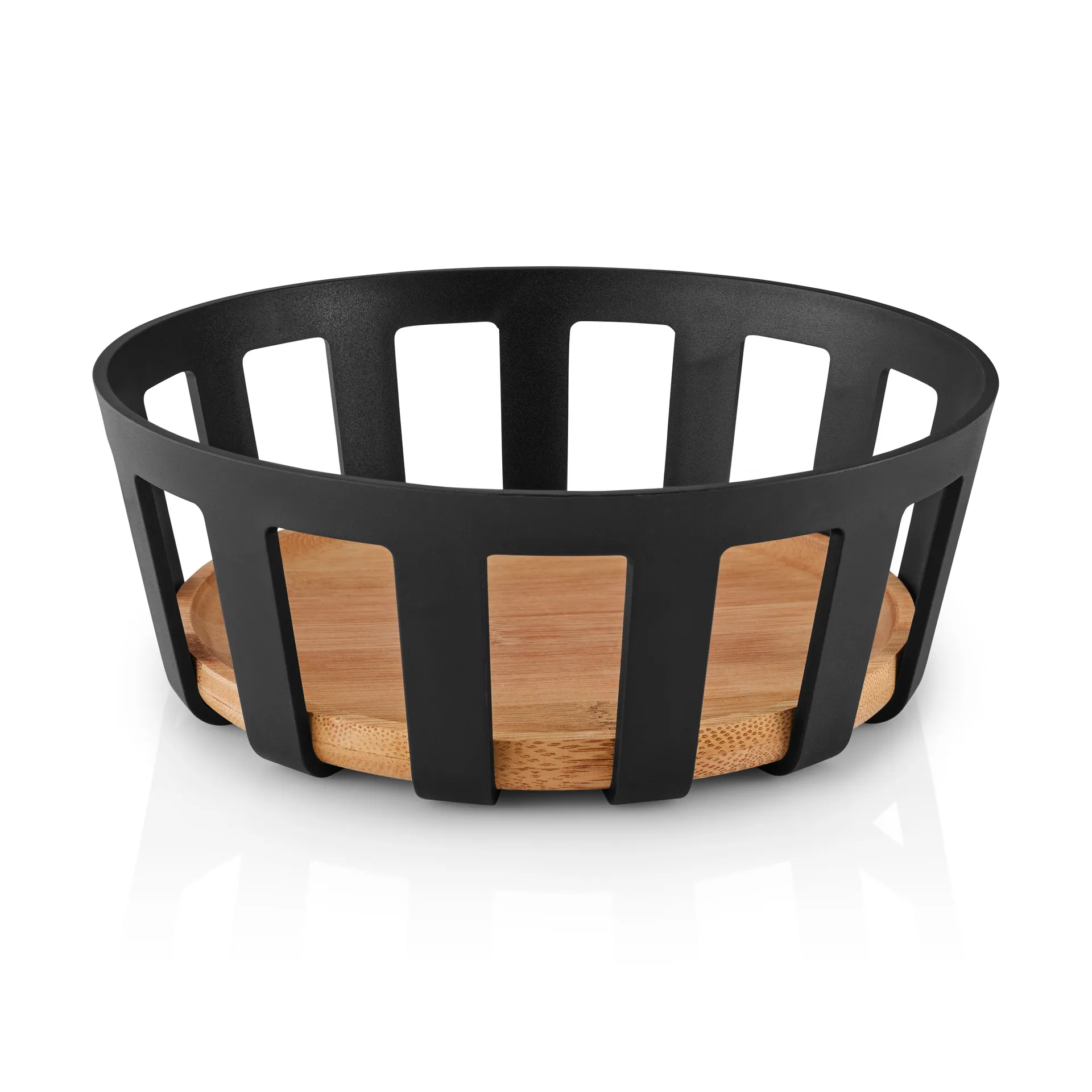 Nordic kitchen leipäkori, Musta, suuri, Ø24,5 cm Eva Solo
