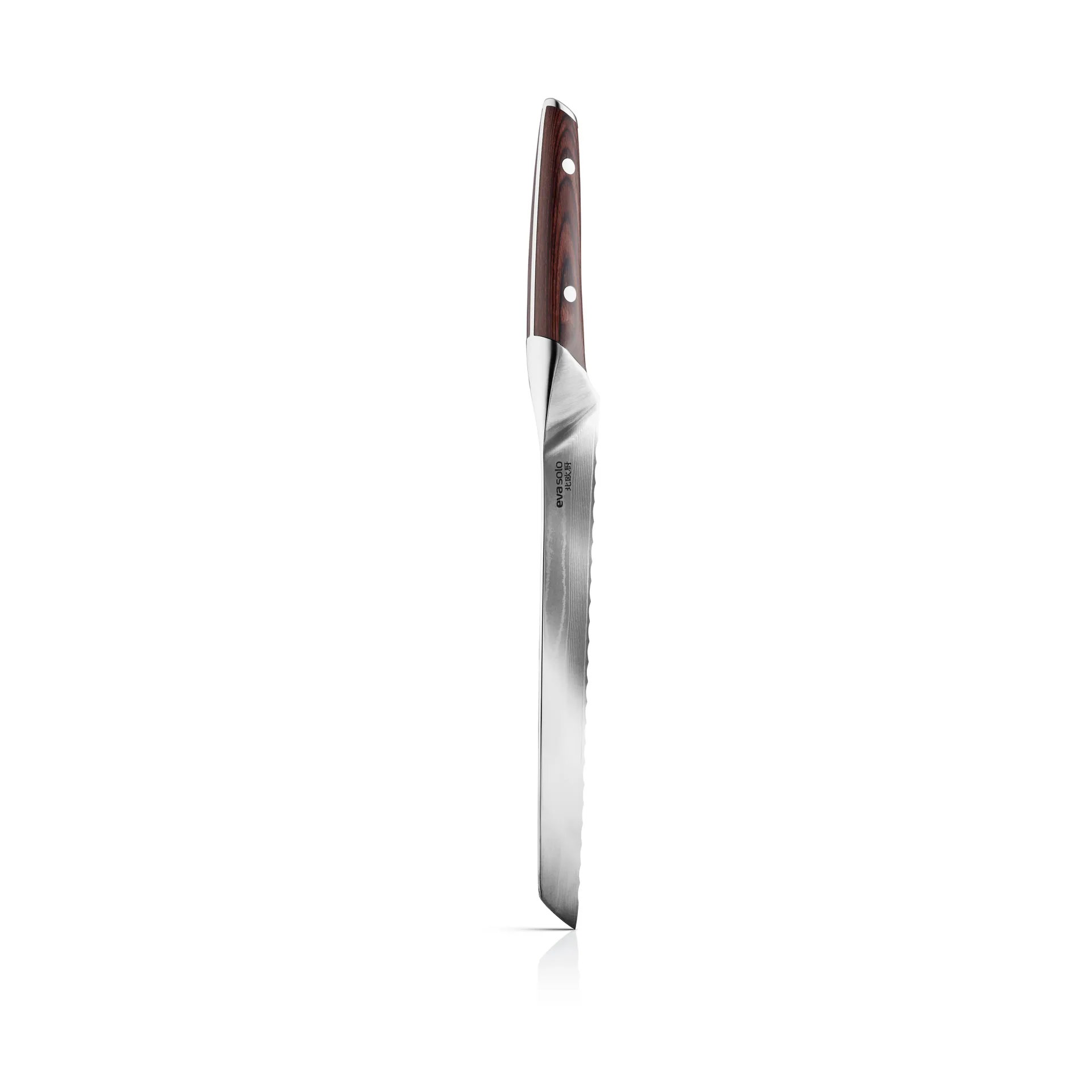 Nordic Kitchen leipäveitsi 24 cm, Damaskusstål Eva Solo