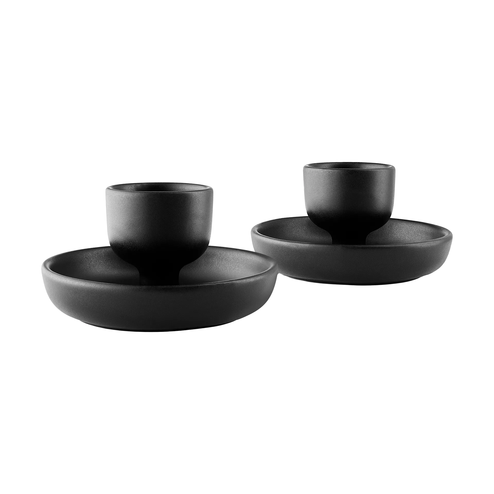 Nordic kitchen munakuppi 2-pack, Musta Eva Solo