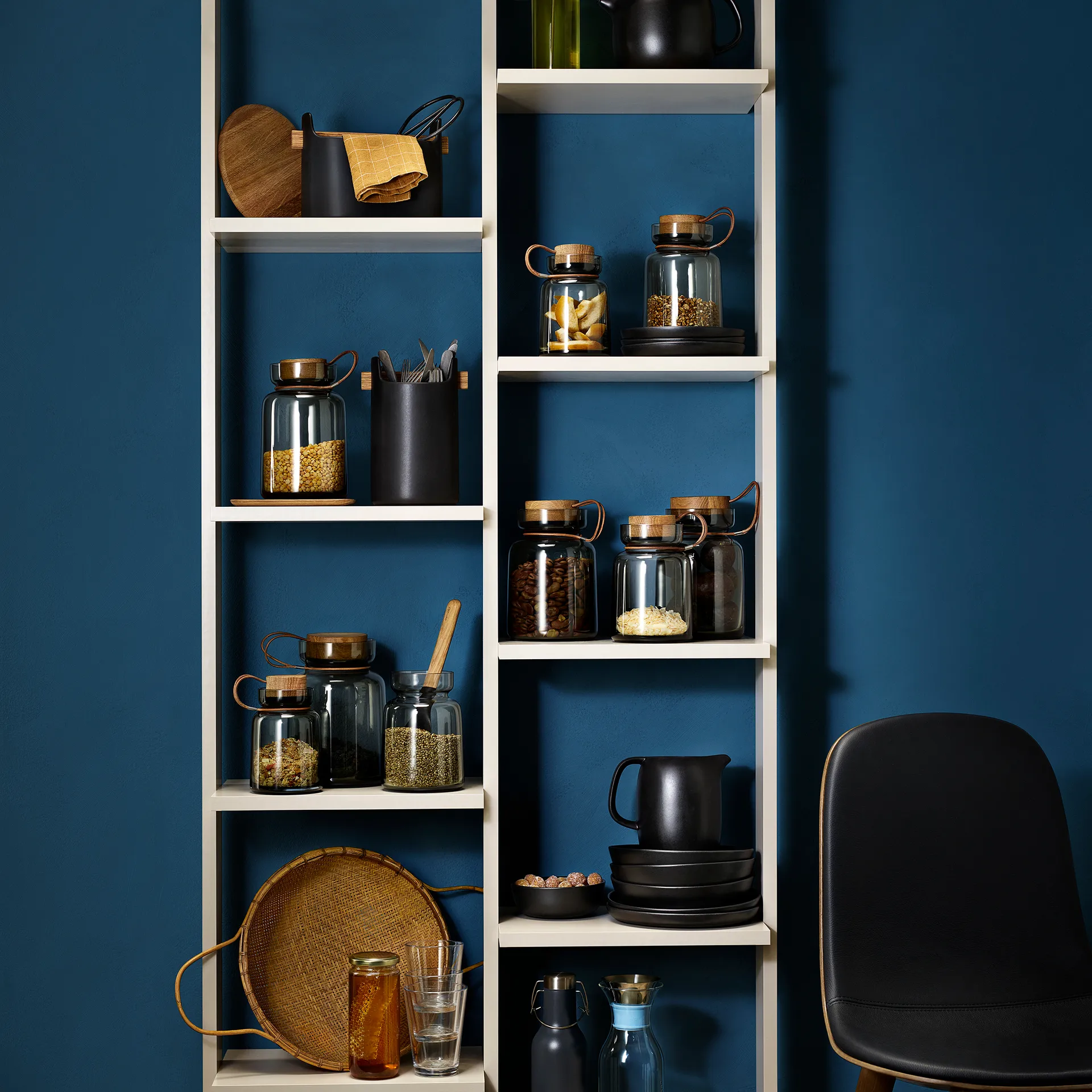 Silhouette säilytyspurkki, smokey grey, 1 l Eva Solo