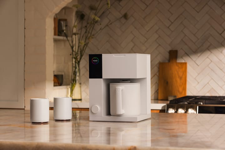 Aiden Precision kahvinkeitin, Matte white Fellow
