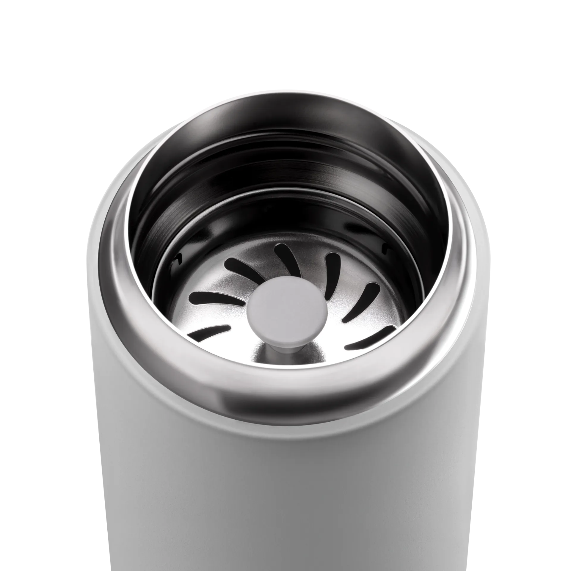 Carter termosmuki roiskesuojalla 35 cl, Matte grey Fellow