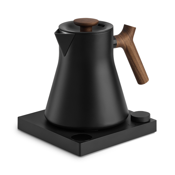 Corvo EKG Pro sähköinen vedenkeitin 0.9 L, Matte black-walnut Fellow