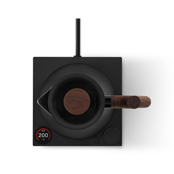 Corvo EKG Pro sähköinen vedenkeitin 0.9 L - Matte black-walnut - Fellow