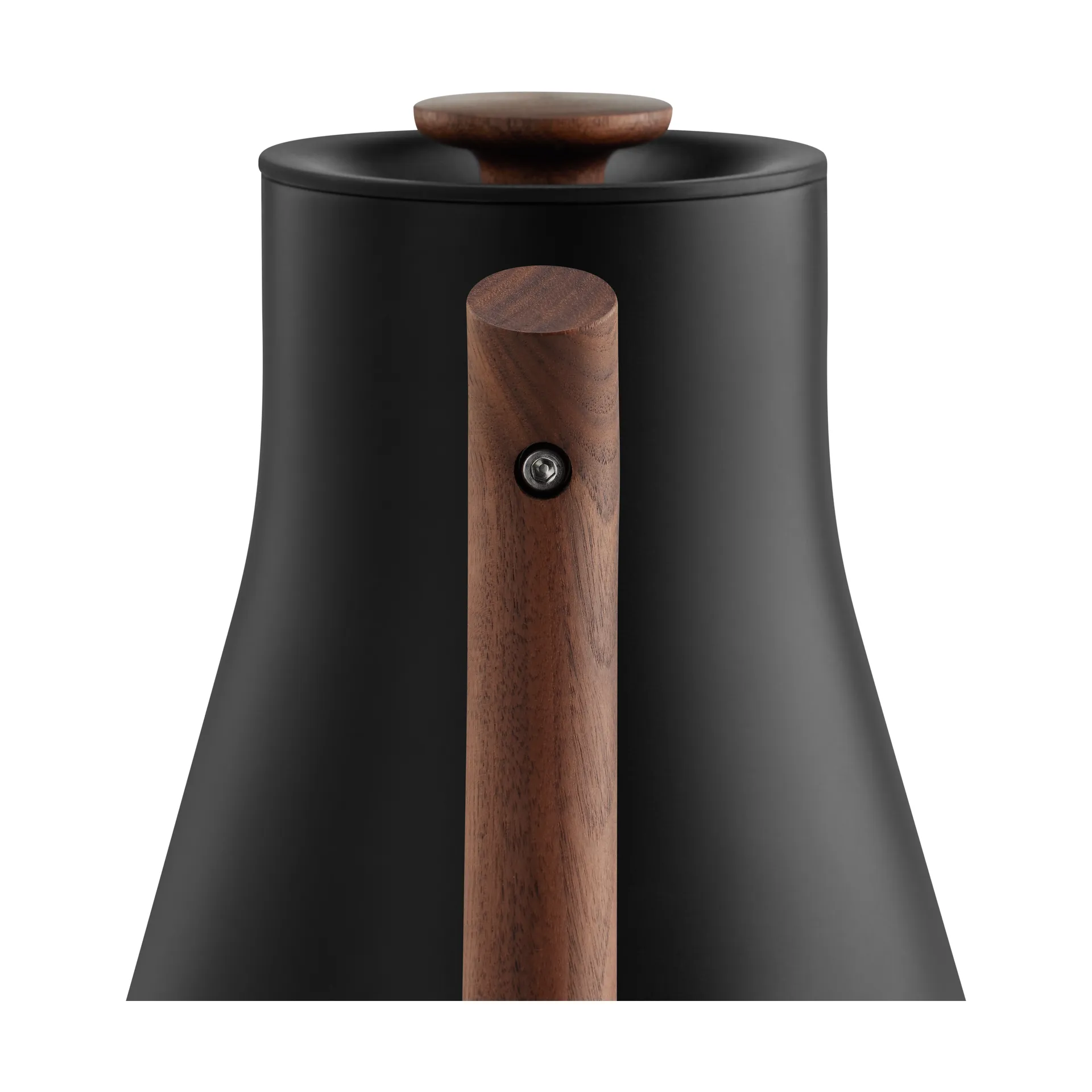 Corvo EKG Pro sähköinen vedenkeitin 0.9 L, Matte black-walnut Fellow