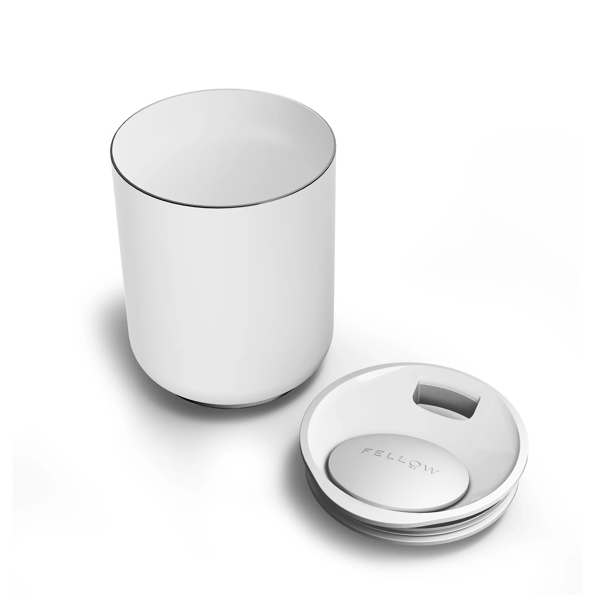 Rocky Lowball termosmuki 30 cl, Matte white Fellow