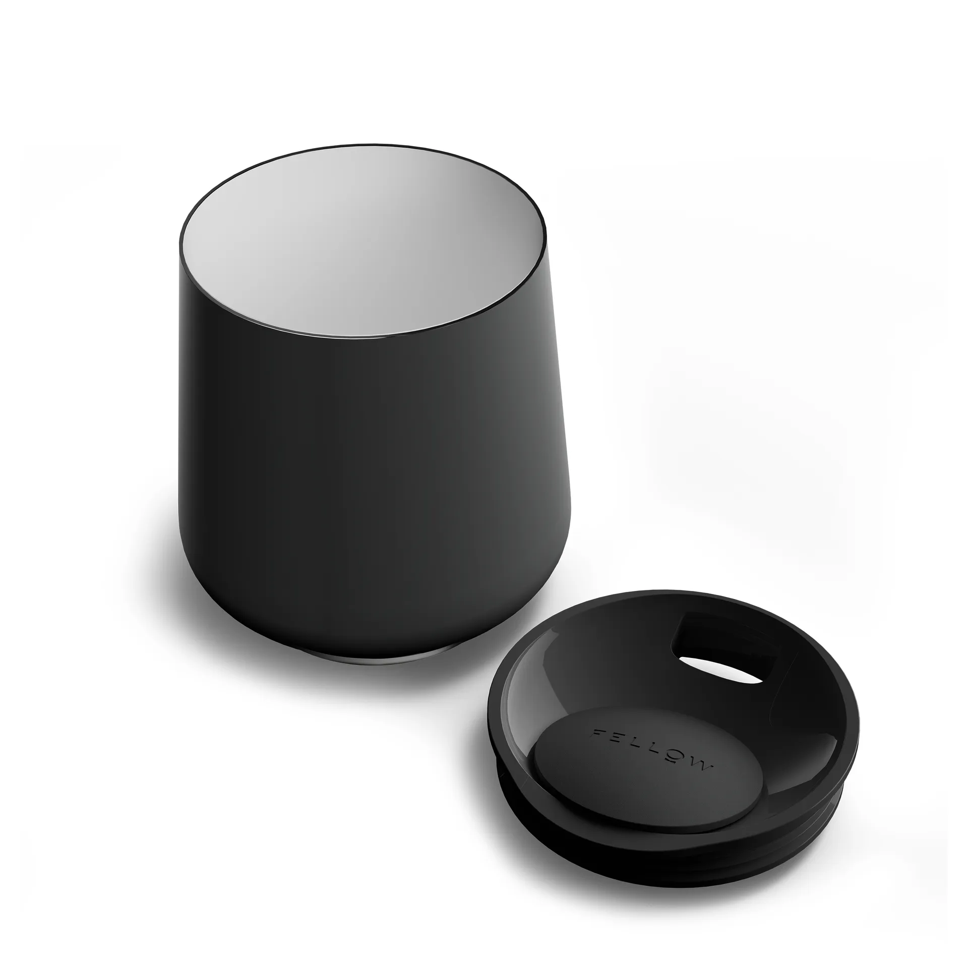 Ruby Wine termosmuki 35 cl, Matte black Fellow