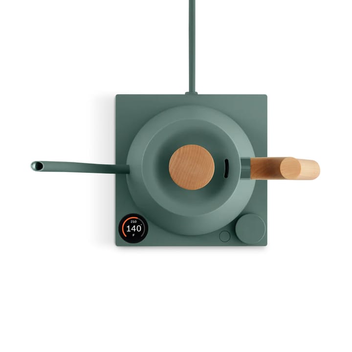 Stagg EKG Pro sähköinen vedenkeitin 0.9 L, Smoke green-maple Fellow