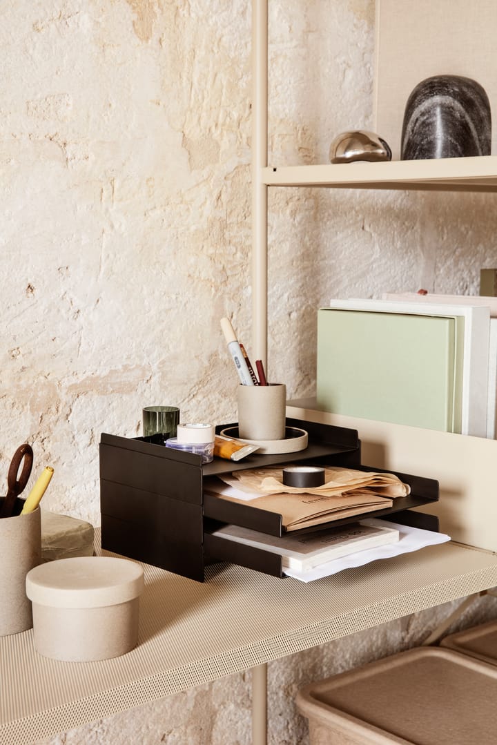 2x2 Organiser paperihyllykkö, Musta Ferm Living