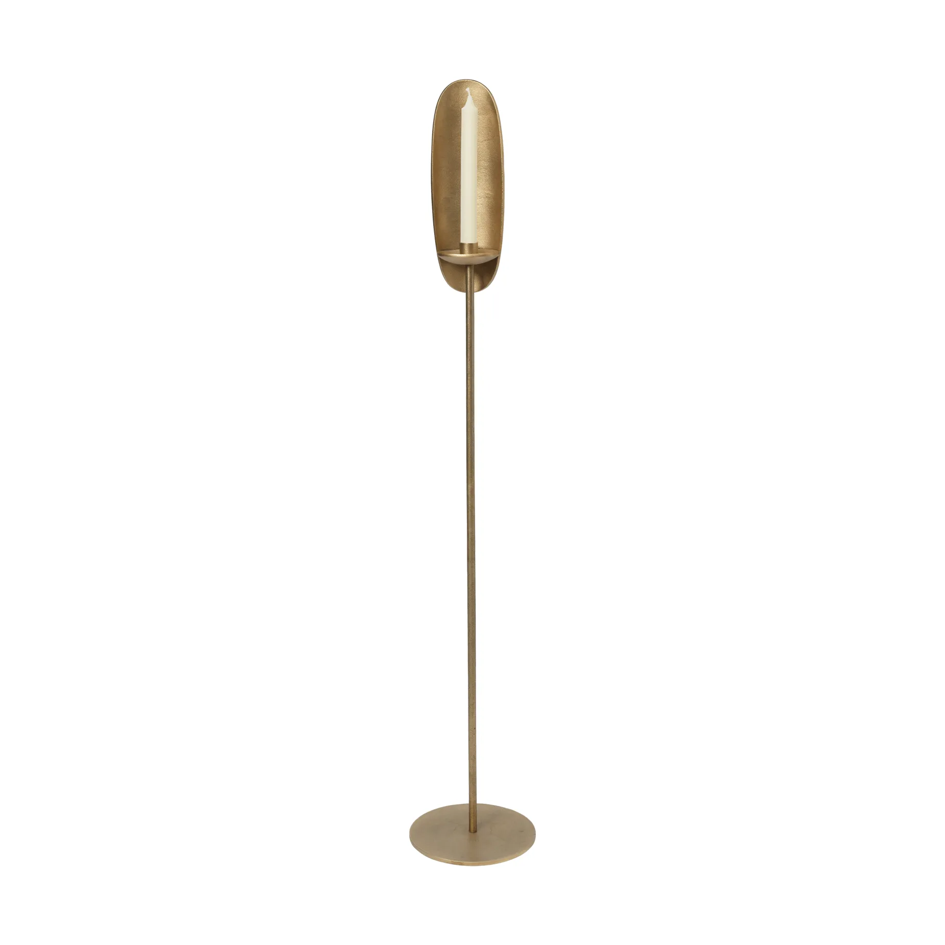 Agapé lattia­kynttilänjalka, Brass finish Ferm Living