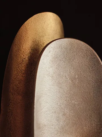Agapé lattia­kynttilänjalka - Brass finish - Ferm Living