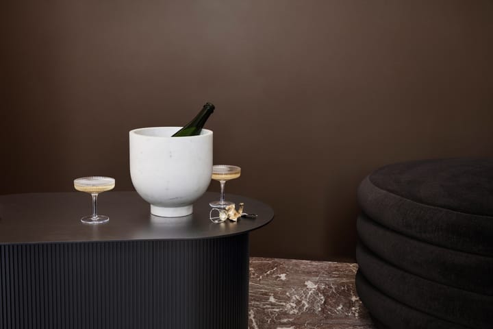Alza samppanjajäähdytin, White Marble Ferm Living
