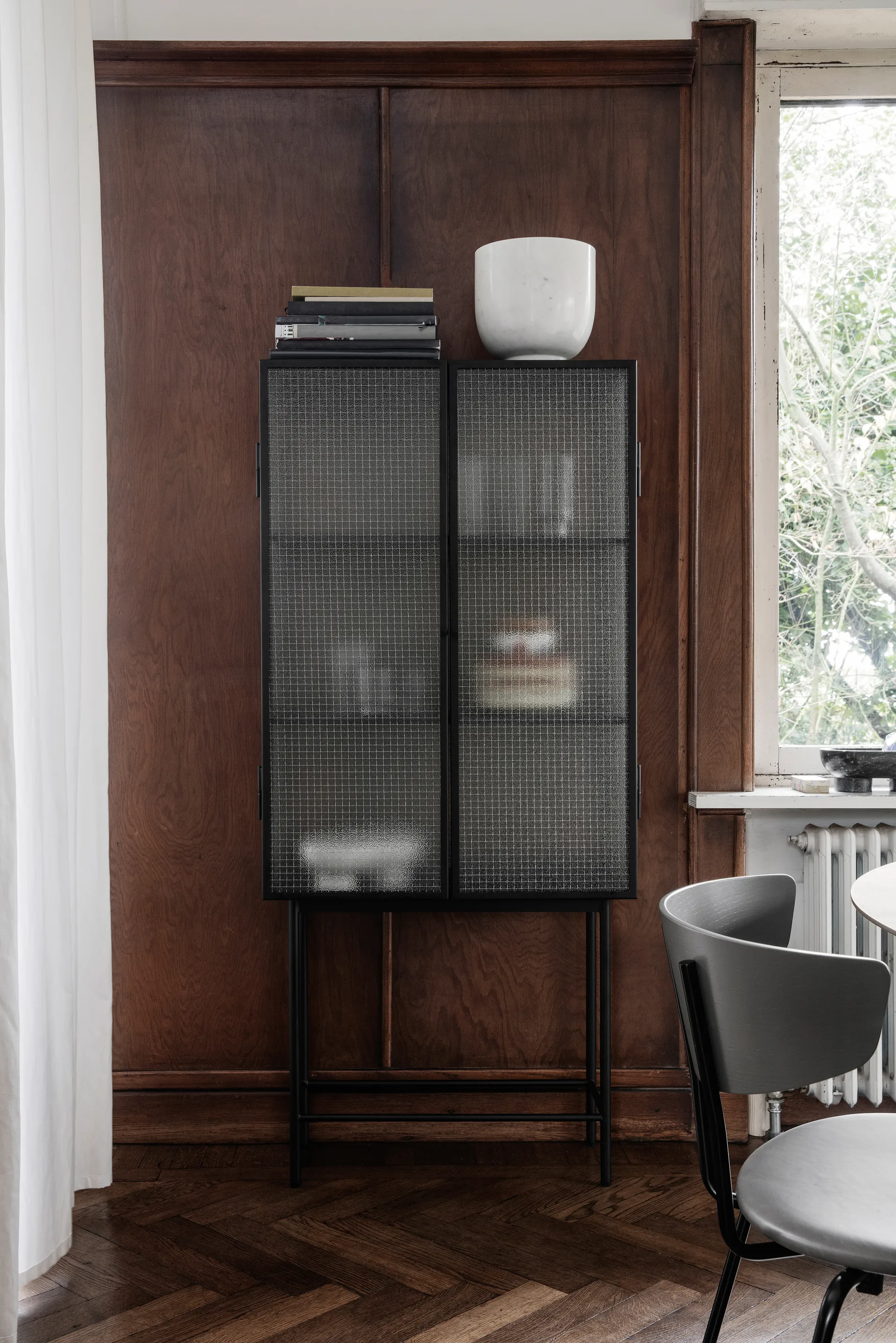 Alza samppanjajäähdytin, White Marble Ferm Living