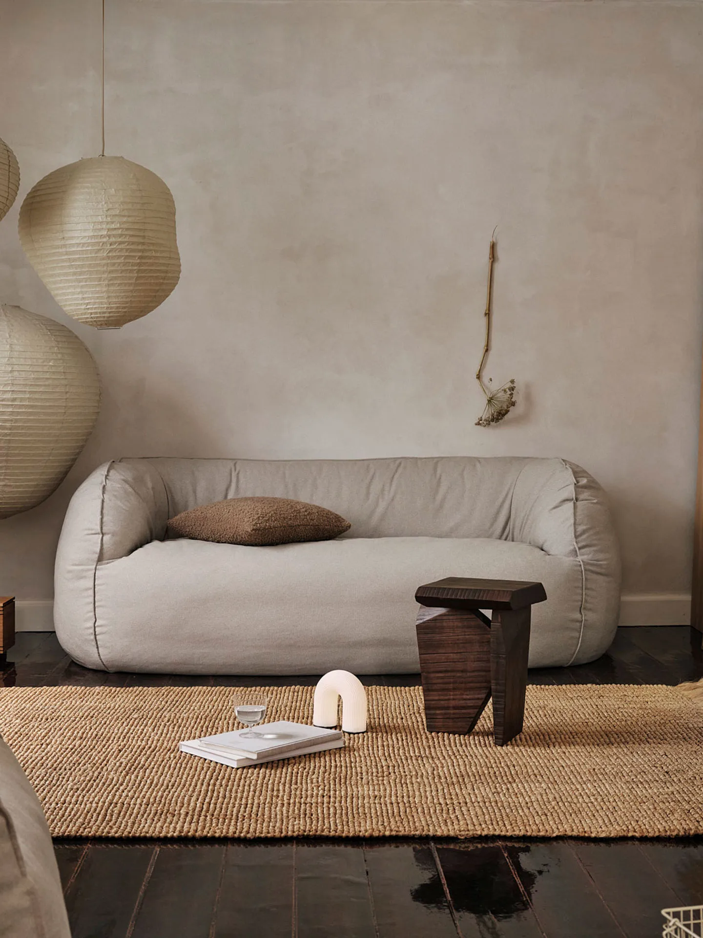 Athens matto, Natural, 170x240 cm Ferm Living