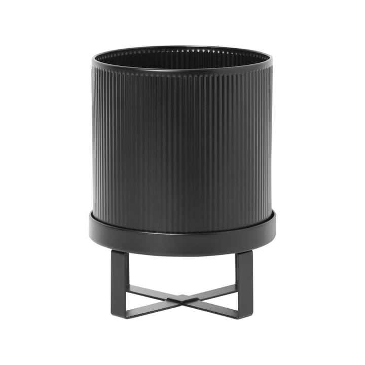 Bau -kukkaruukku pieni Ø18 cm - Musta - Ferm Living