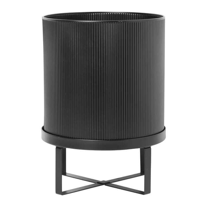 Bau -kukkaruukku suuri Ø28 cm - Musta - Ferm Living