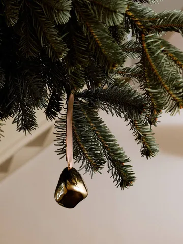 Bellure joulukoriste 7 cm 2 osaa - messingin viimeistely - Ferm Living