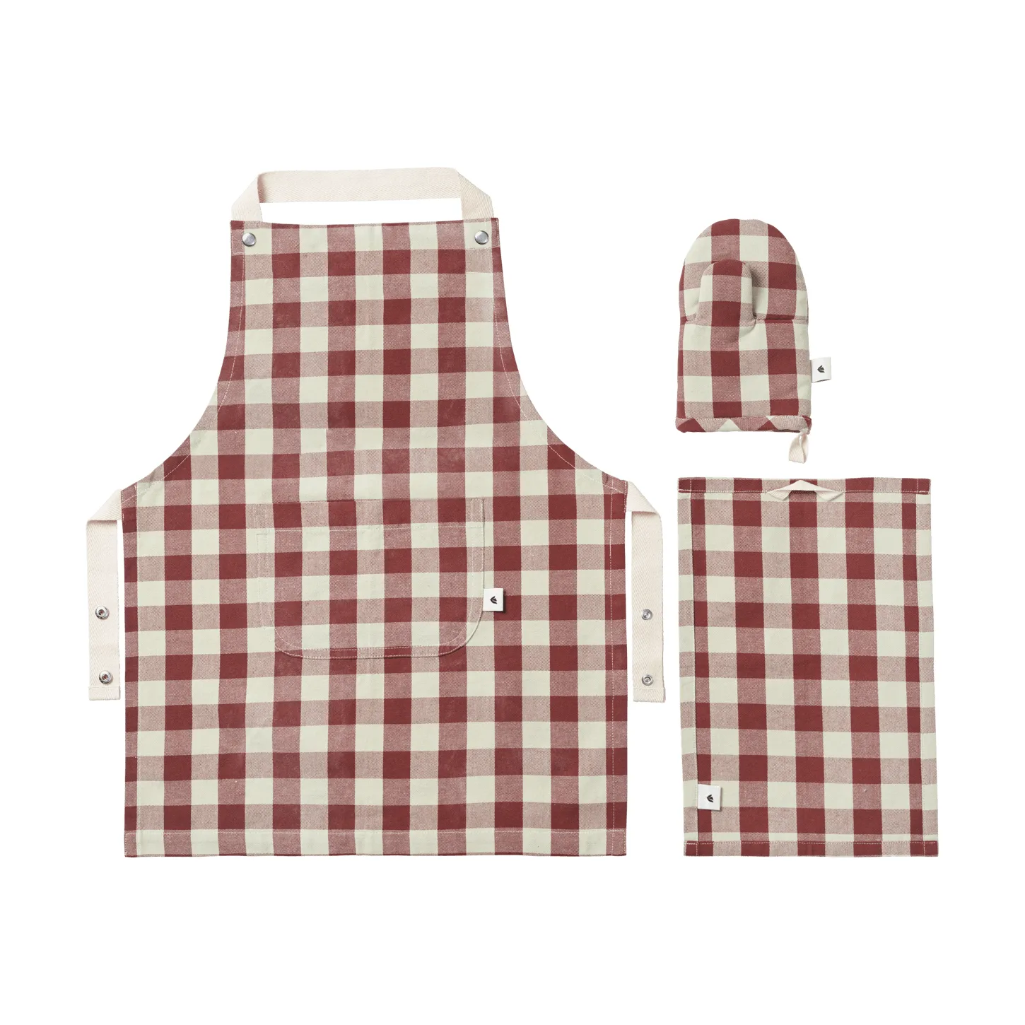 Bothy lasten keittiösetti, 3 kpl, cinnamon-grey-green Ferm Living