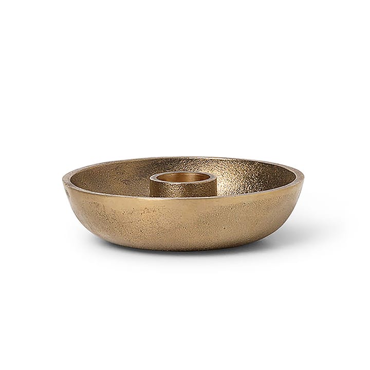 Bowl kynttilänjalka Ø10 cm - Messinki - Ferm Living