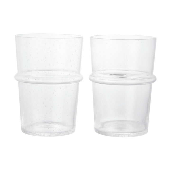 Boya juomalasi korkea 45 cl 2-pack. - Kirkas - Ferm Living