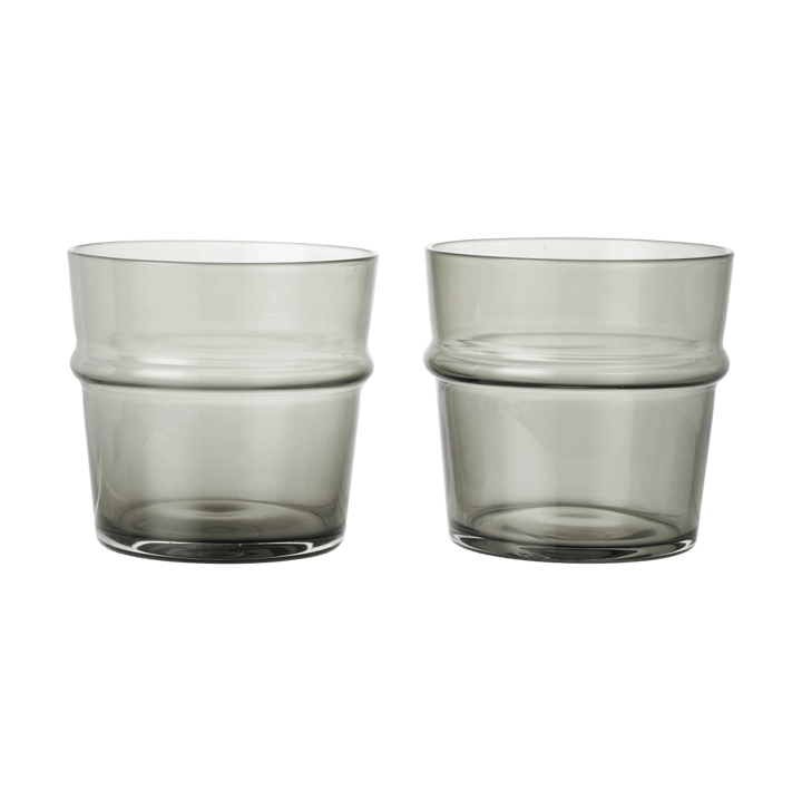 Boya juomalasi matala 30 cl 2-pack. - Savustettu harmaa - Ferm Living