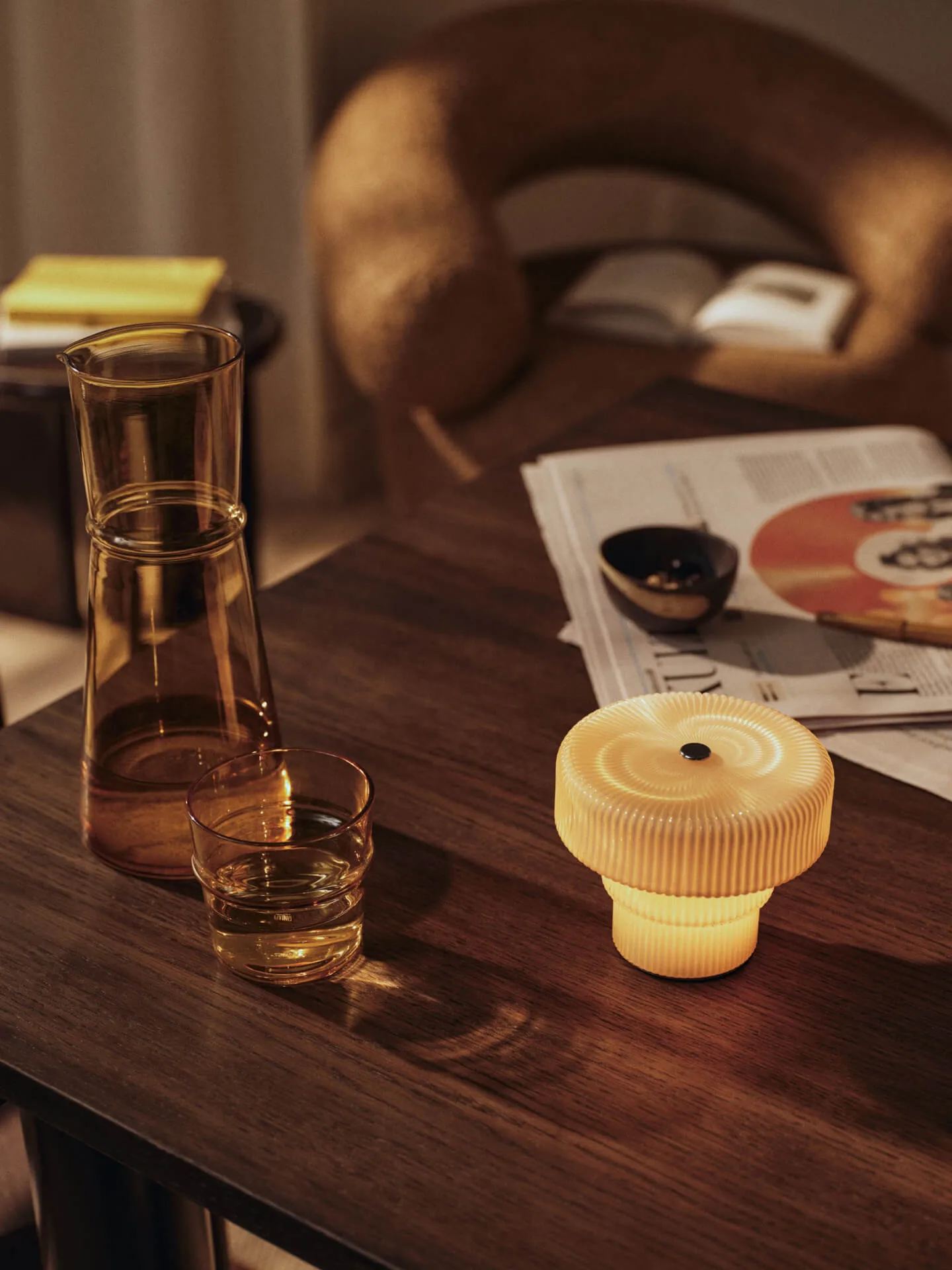 Boya karahvi, Yellow, 1,35 l Ferm Living