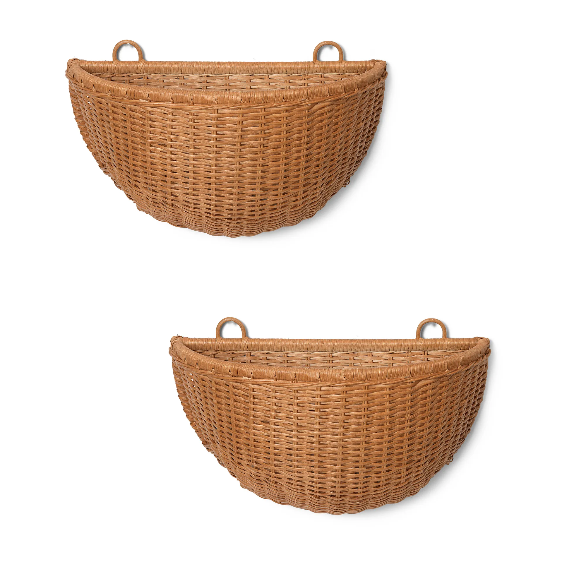 Braided seinäkori 2 kpl, Luonnollinen Ferm Living