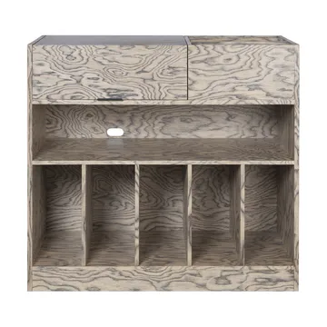 Cabri mediakaappi - Grey, 86x45x81 cm - Ferm Living