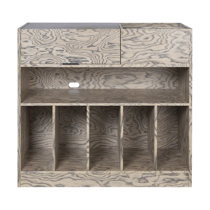 Cabri mediakaappi - Grey, 86x45x81 cm - Ferm Living