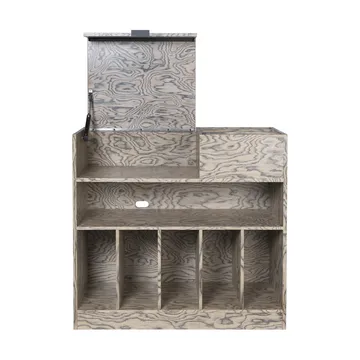 Cabri mediakaappi - Grey, 86x45x81 cm - Ferm Living