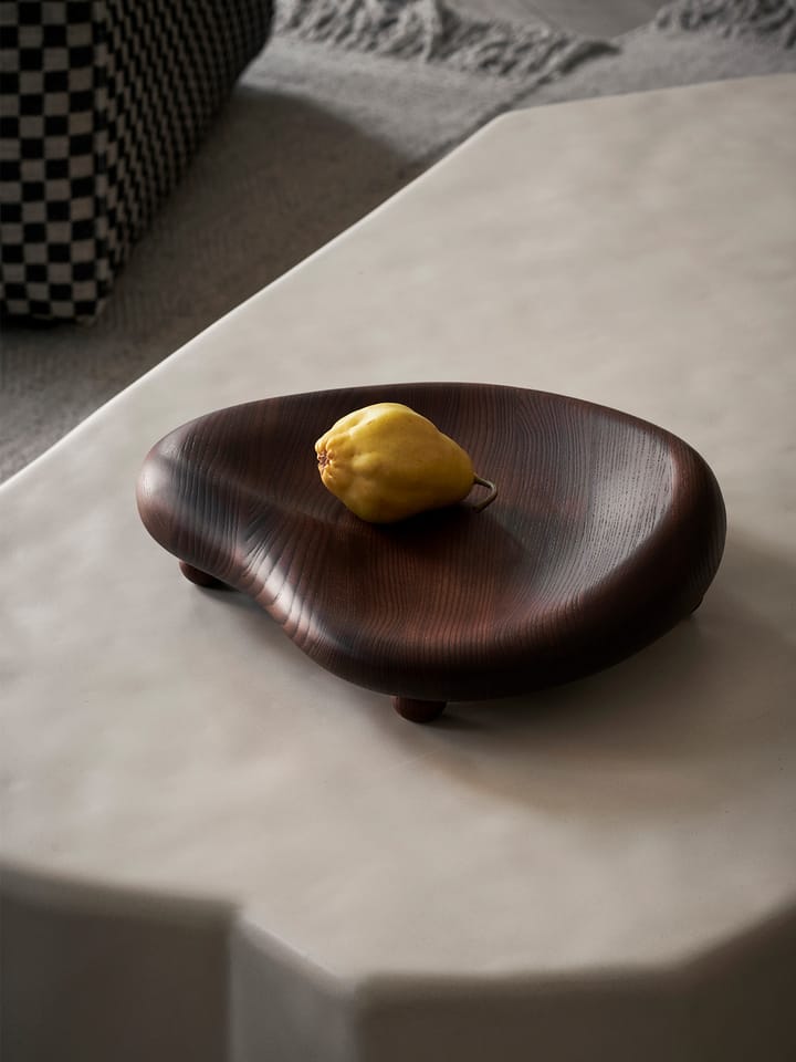 Cairn Centrepiece, Tummanruskea Ferm Living