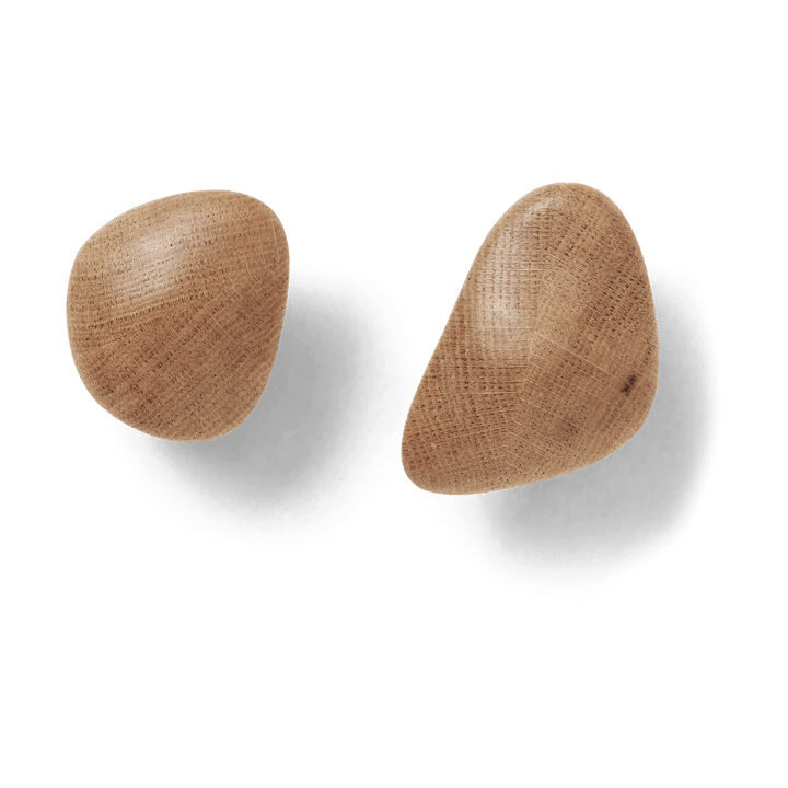 Cairn koukku 2 osaa - Oak - Ferm Living