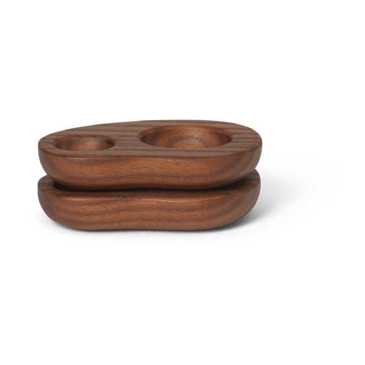 Cairn munakuppi 2-pakkaus, Dark brown Ferm Living