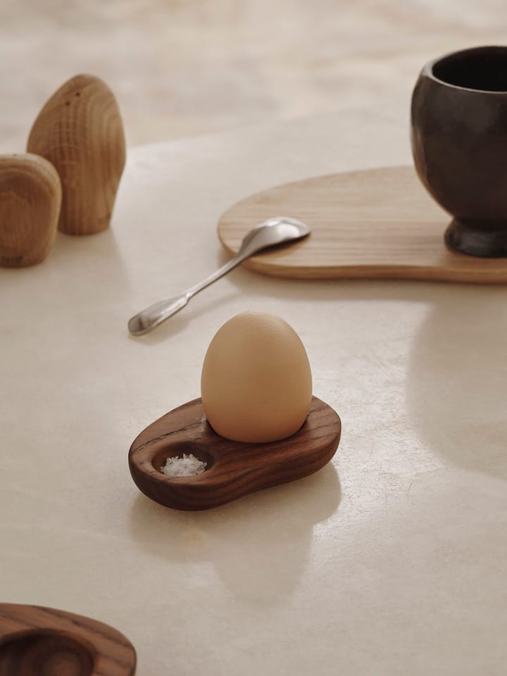 Cairn munakuppi 2-pakkaus, Dark brown Ferm Living